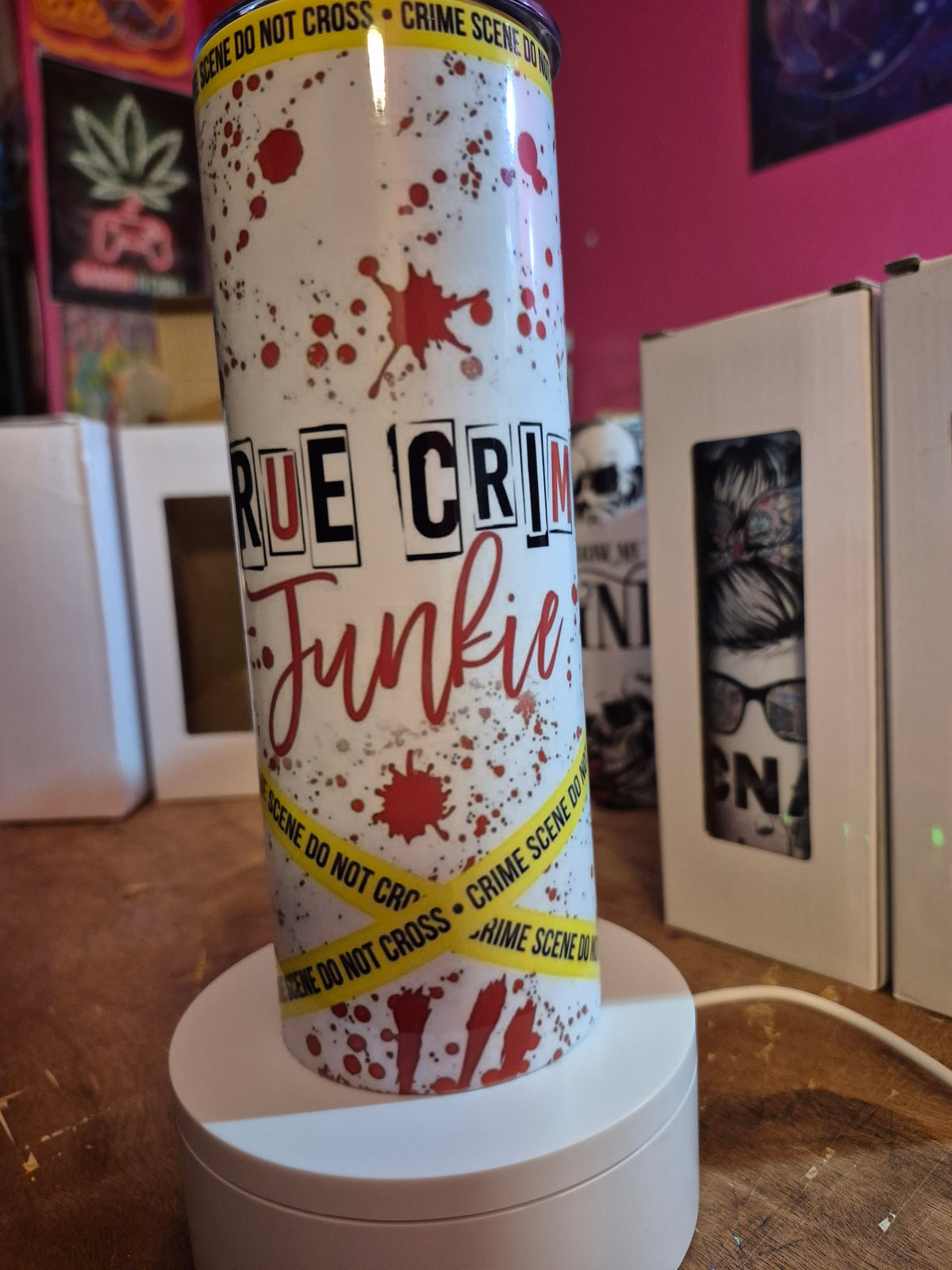 True Crime 20 oz Tumbler