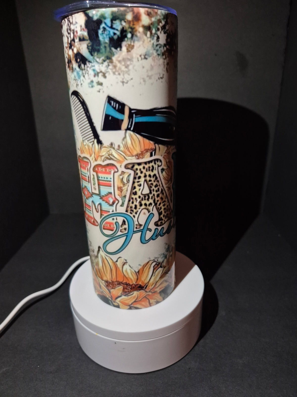 Hair Hustler 20 oz stainless steel tumbler