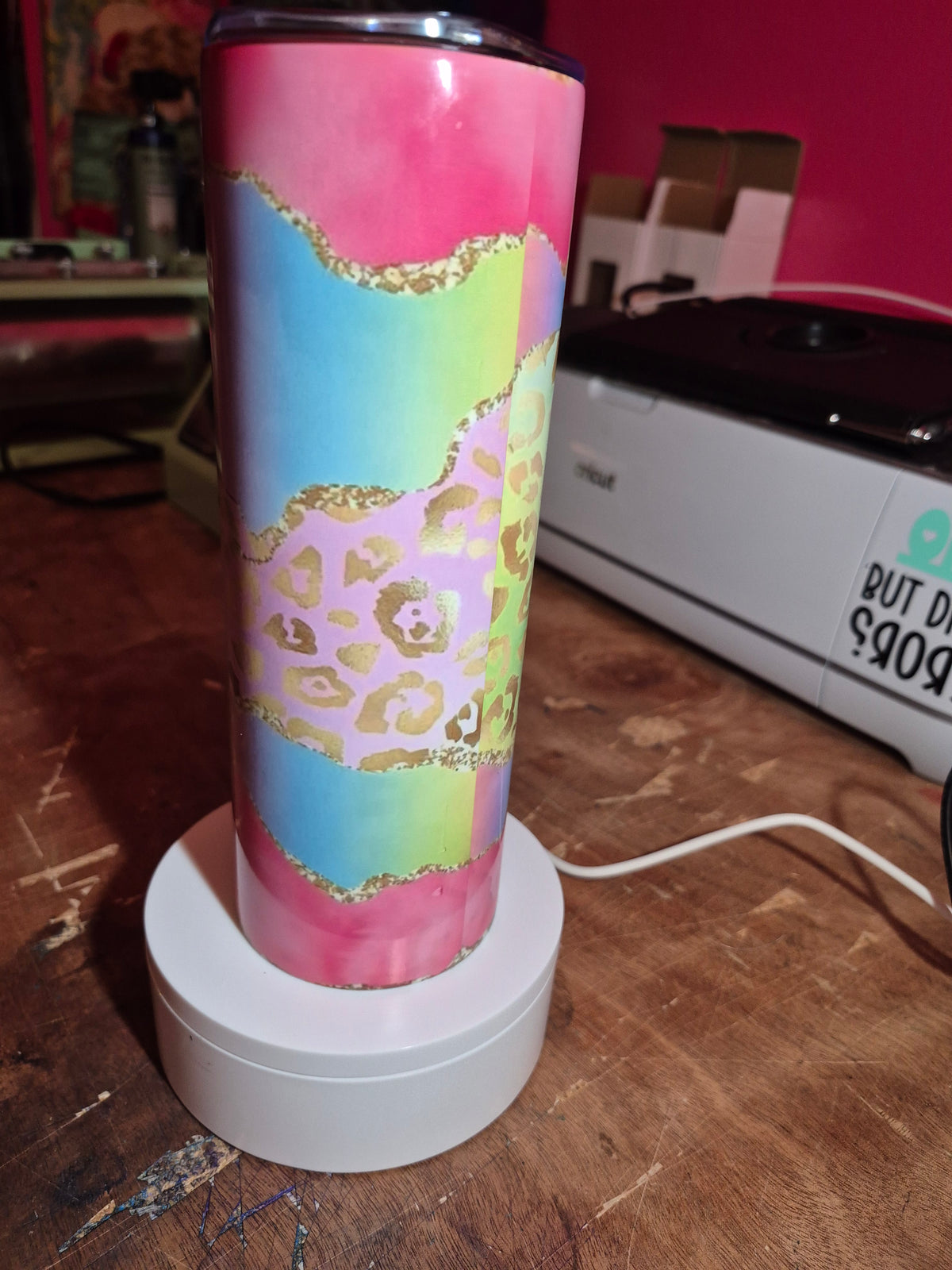 Queens don't do drama 20 oz stainless steel tumbler