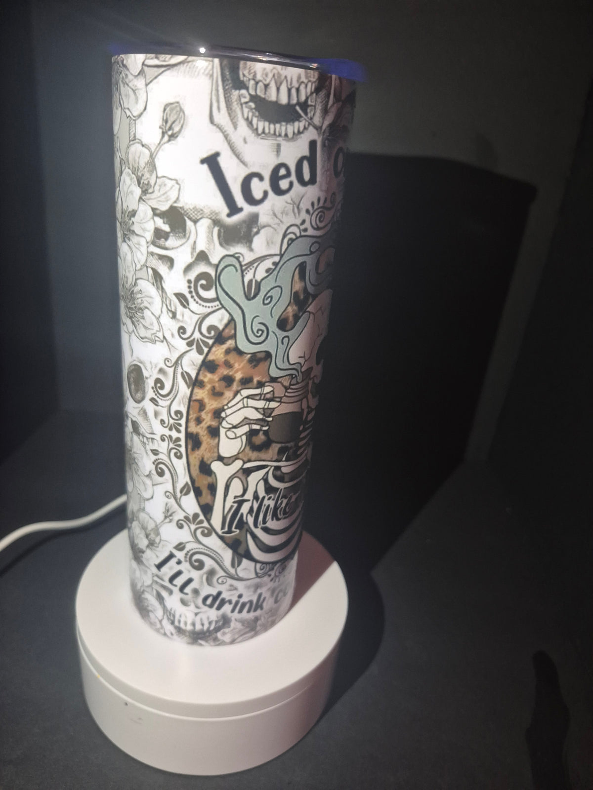 Iced or Hot 20 oz stainless steel tumbler