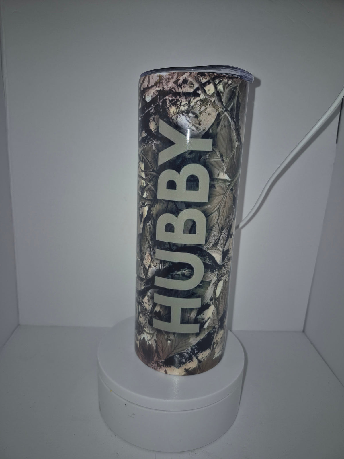 Hubby/Wifey 20 oz double wall stainless steel tumbler set