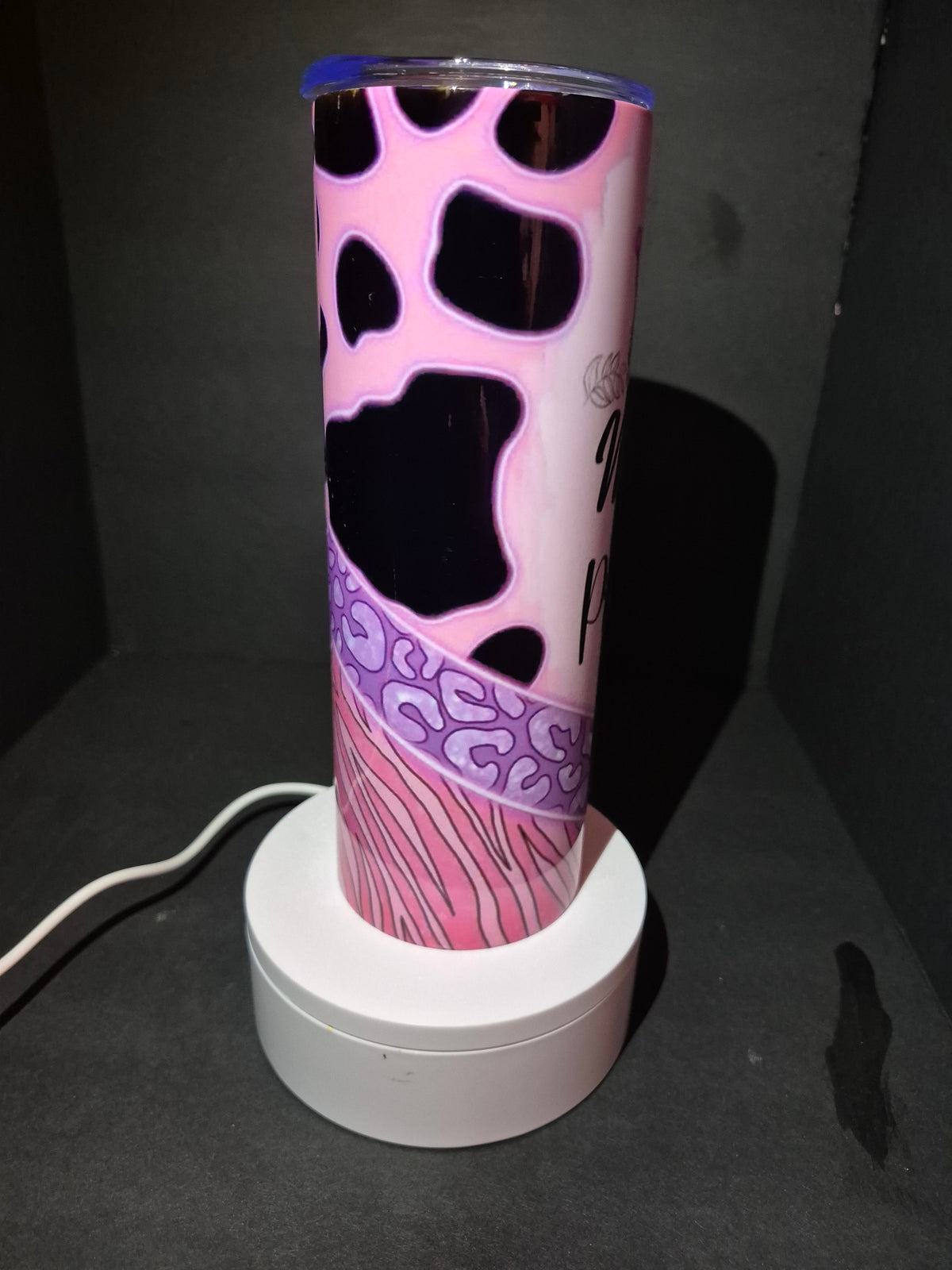 Queen/Princess matching stainless steel tumbler set